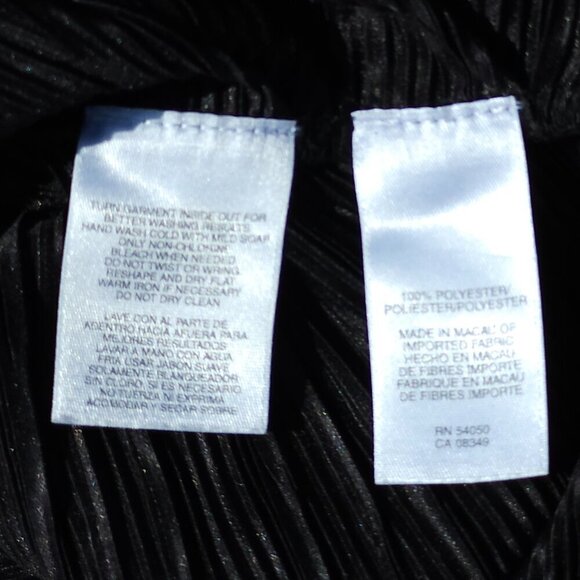 SEXY RACHEL ROY Dress Black Ribbed Women's Size Medium BLACK Flattering - Picture 3 of 5